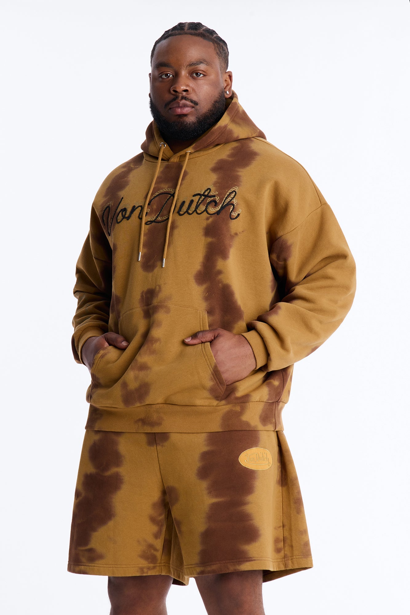 Von Dutch Ranch Most Wanted Hoodie - Brown