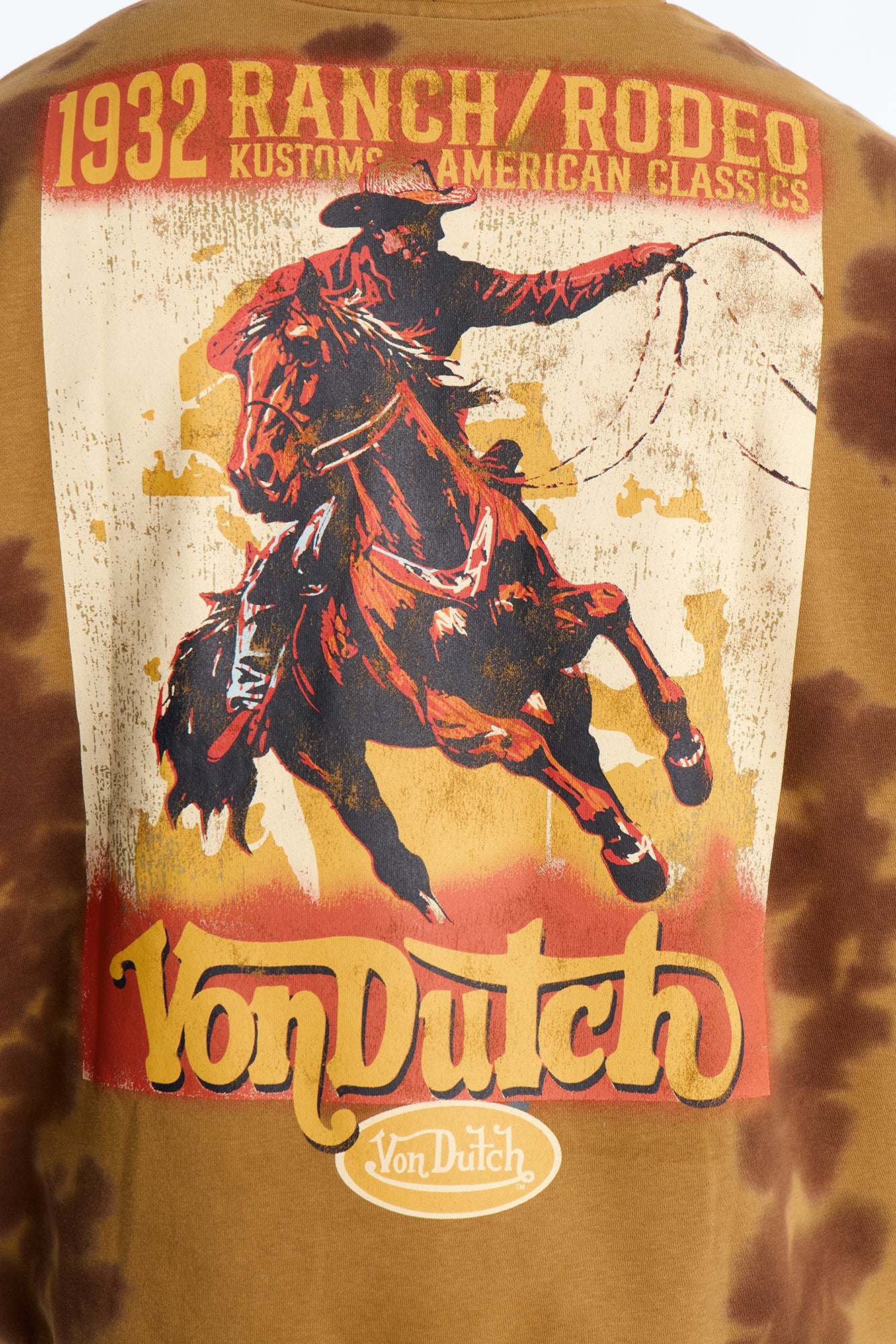 Von Dutch Ranch Most Wanted Hoodie - Brown