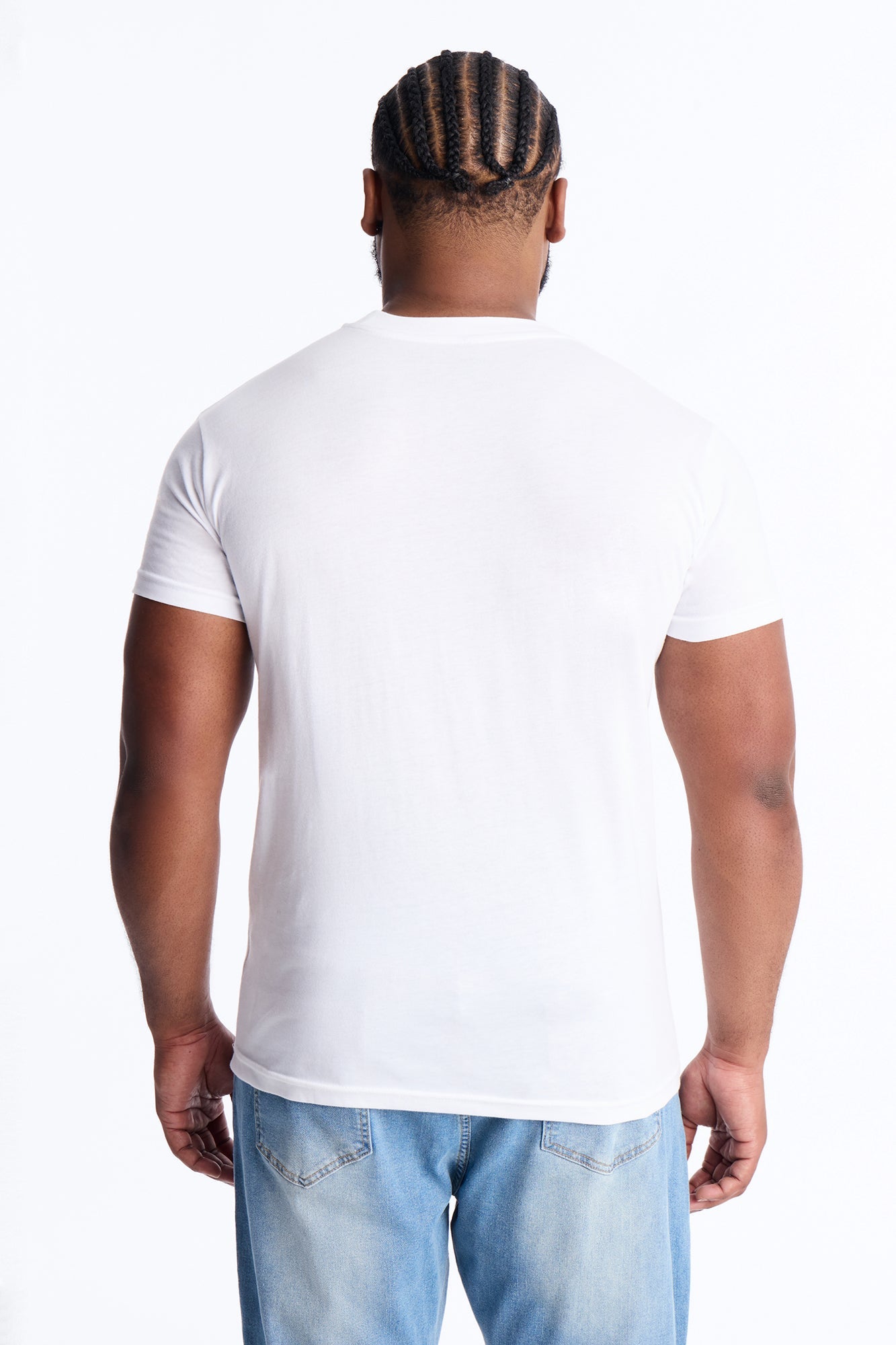 Classic Muscle Fit Tee - White