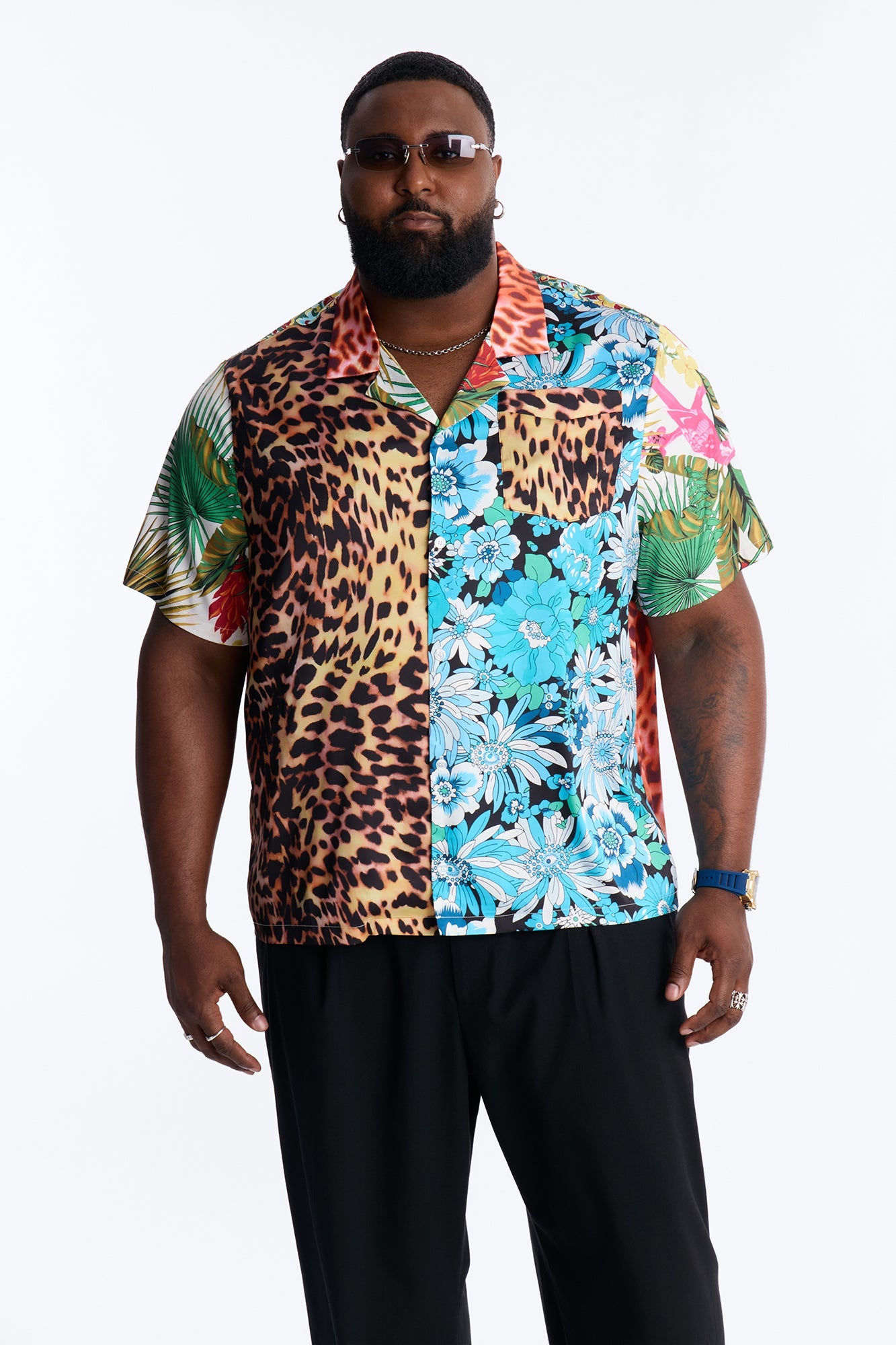 Tropic Mirage Cuban Collar Shirt - Multi Color