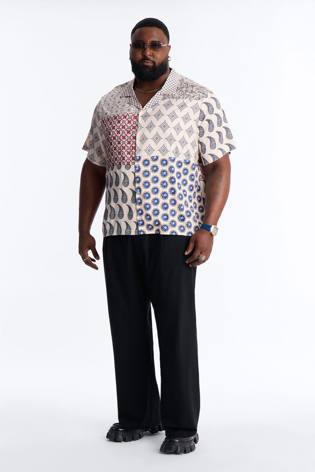 Sundust Cuban Collar Shirt - Multi Color