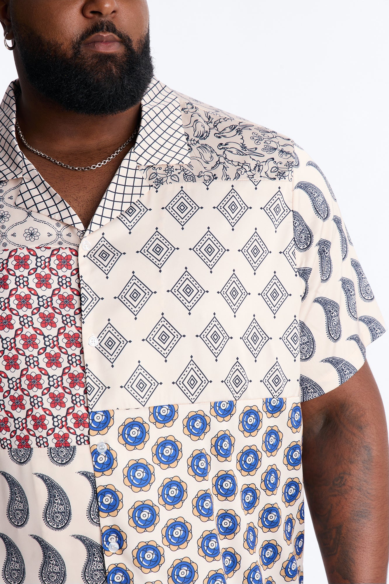 Sundust Cuban Collar Shirt - Multi Color