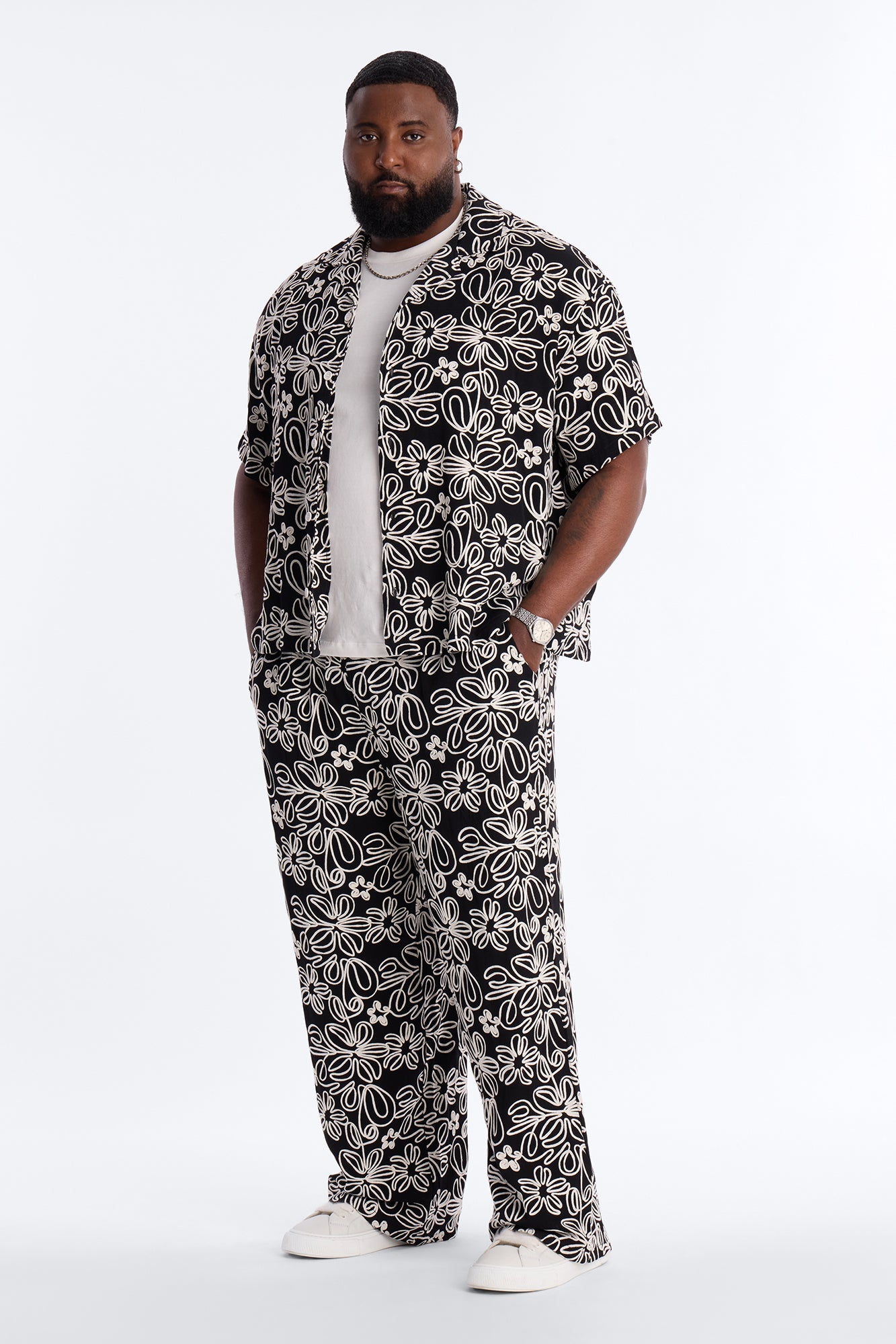 Super Baggy Desert Nights Pant - Black