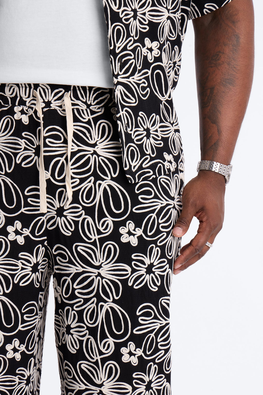 Super Baggy Desert Nights Pant - Black
