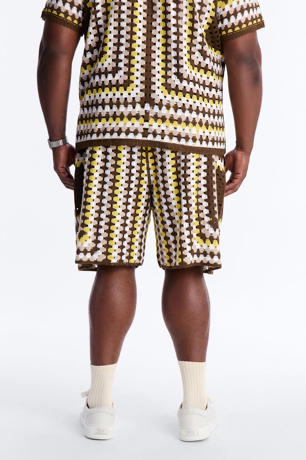 Relaxed Menorca Crochet Short - Multi Color