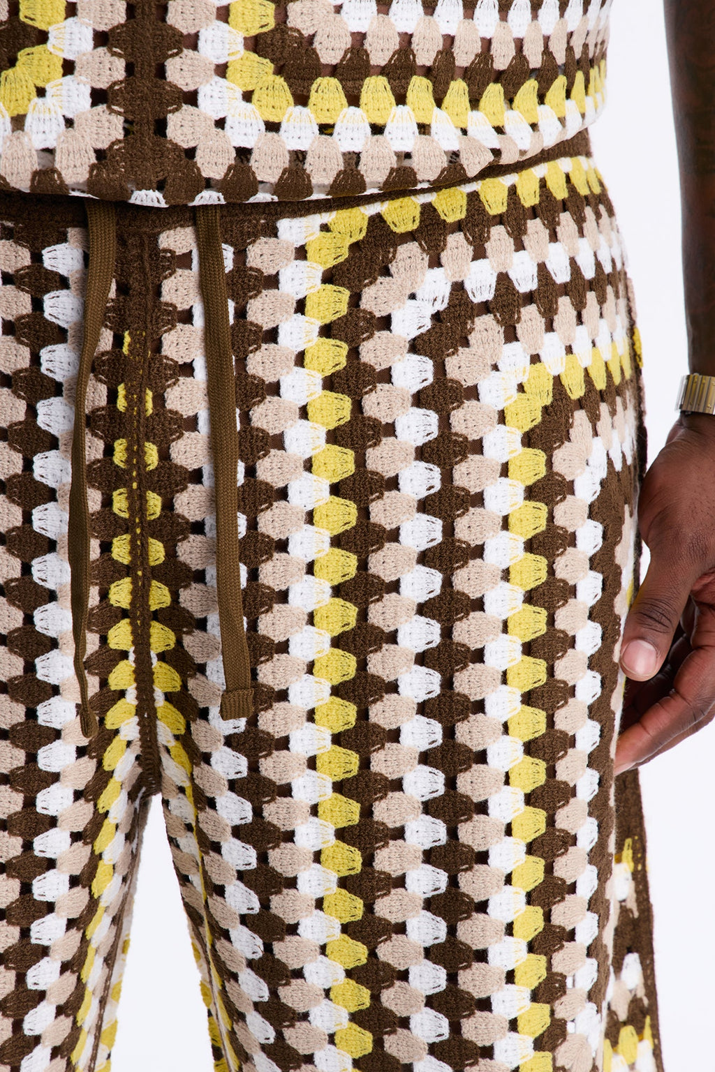 Relaxed Menorca Crochet Short - Multi Color