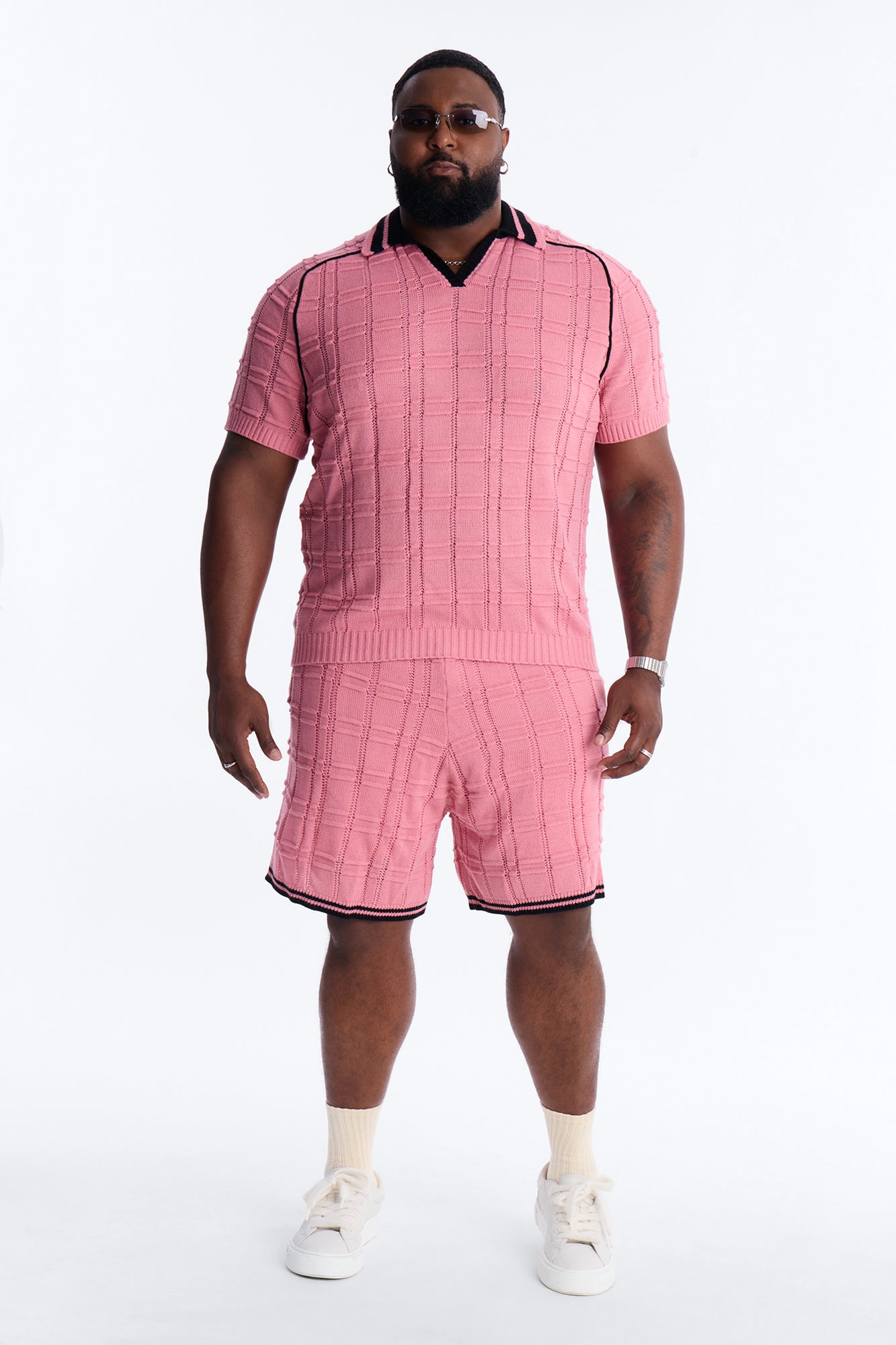 Relaxed Riviera Knit Short - Pink