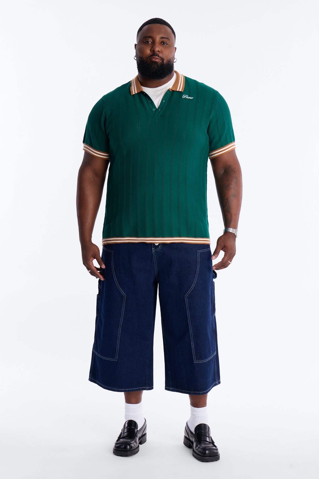 Open For Business Polo - Green