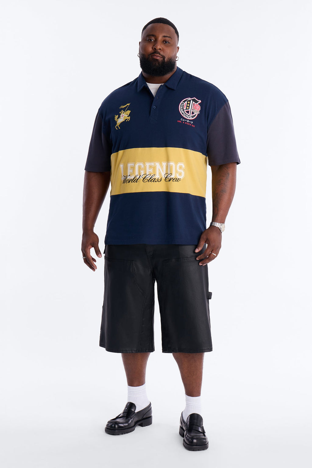 Legends World Class Polo Shirt - Navy