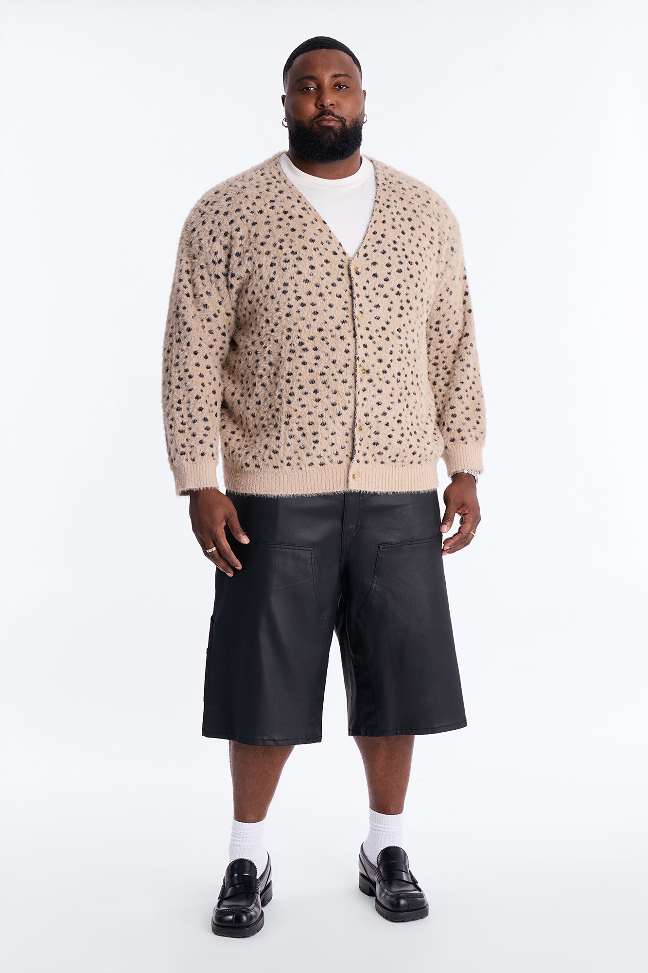 Primal Instinct Cheetah Cardigan - Tan
