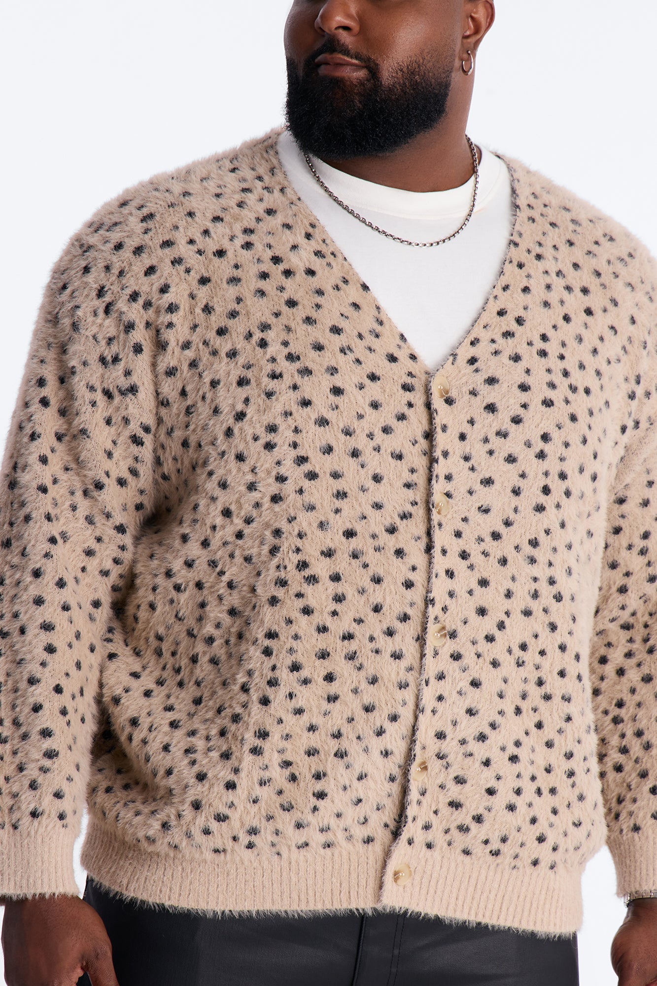 Primal Instinct Cheetah Cardigan - Tan