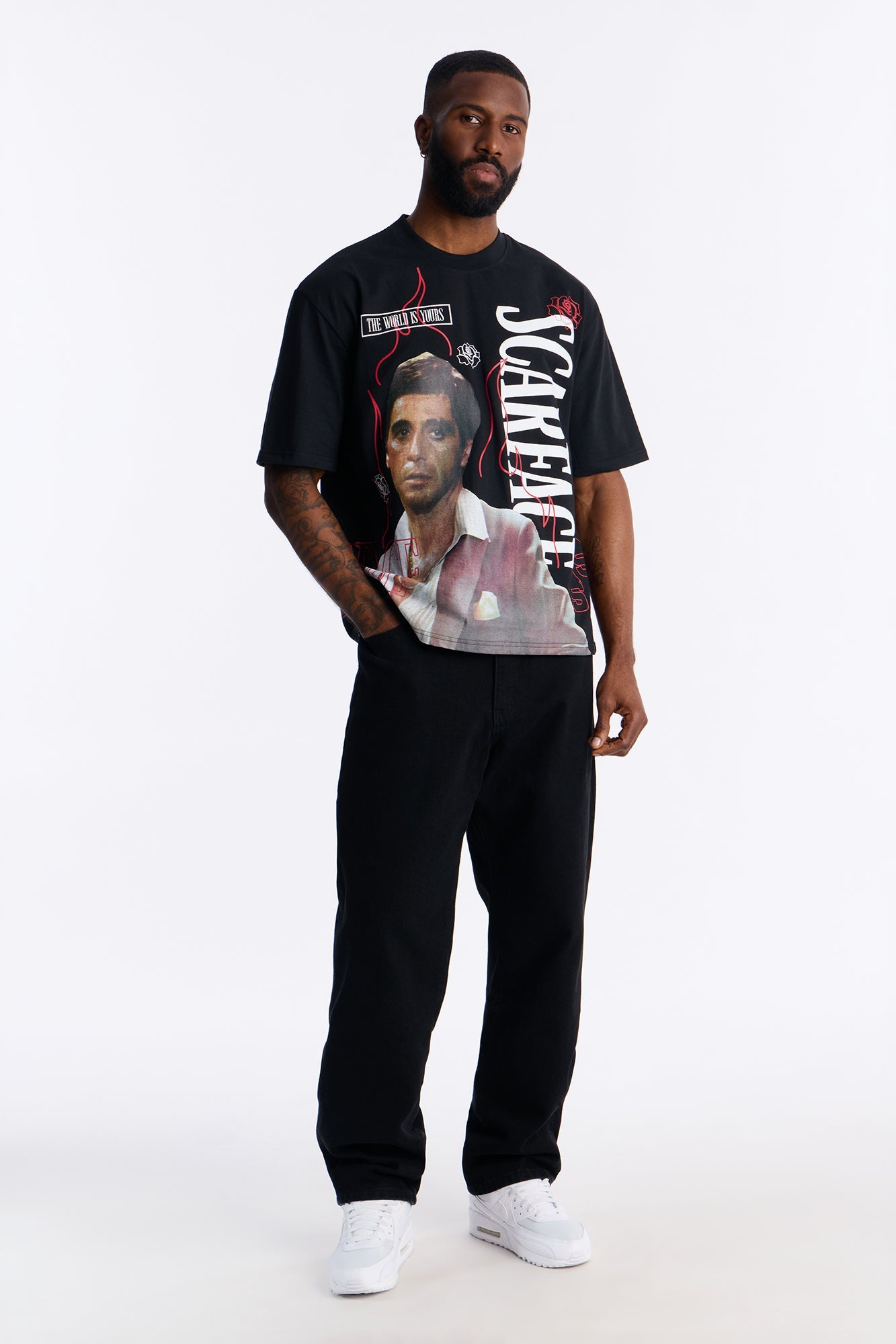Scarface Always Tell The Truth Short Sleeve Tee - Black