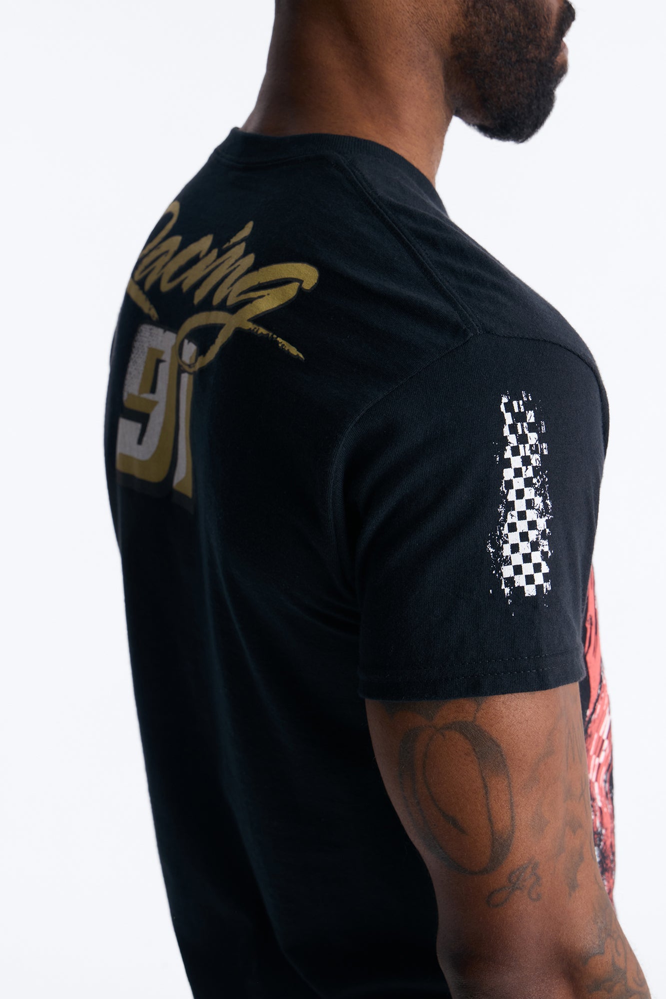 Final Lap Racing Short Sleeve Tee - Black