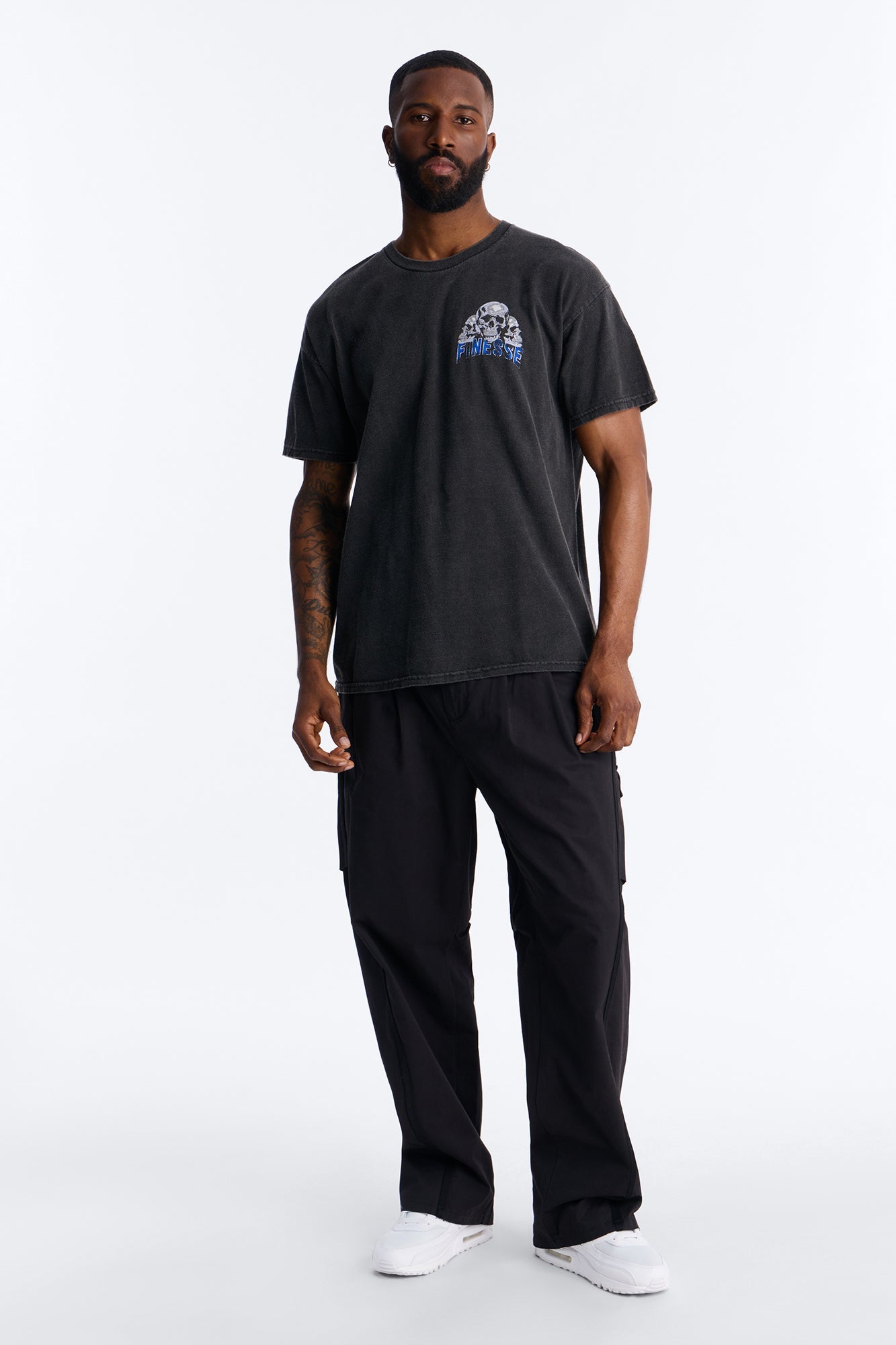 Barrel Accordion Pant - Black