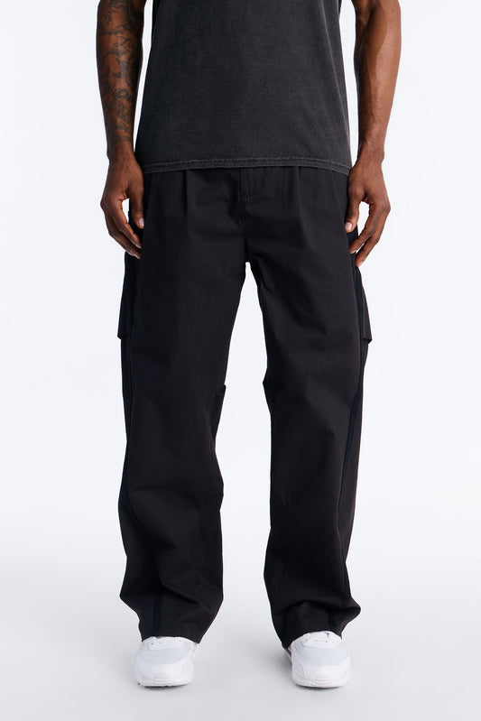 Barrel Accordion Pant - Black