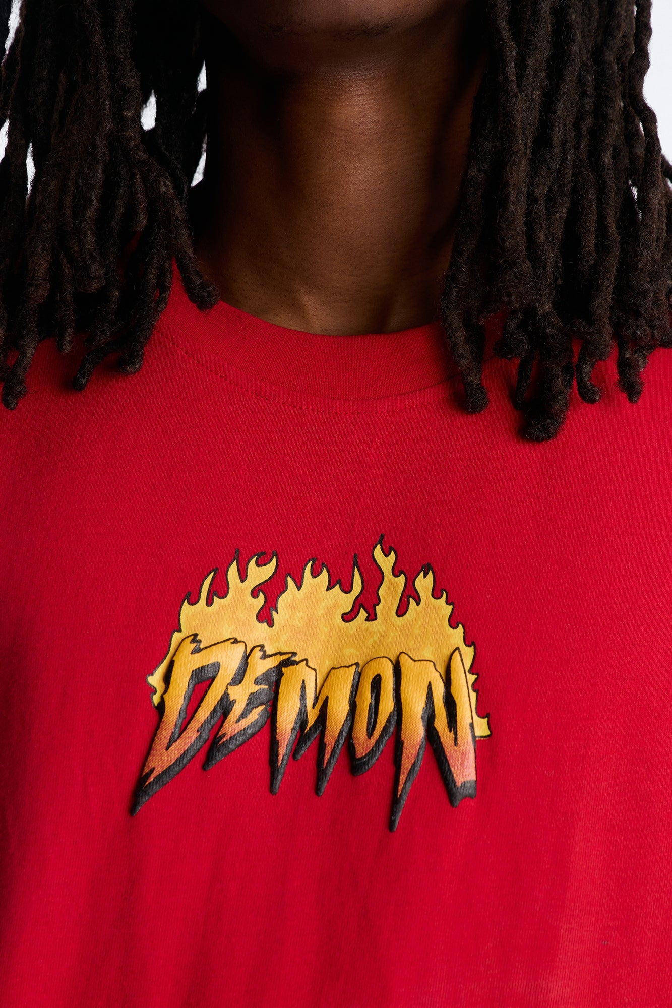 Dodge Demon Give Chase Short Sleeve Tee - Red