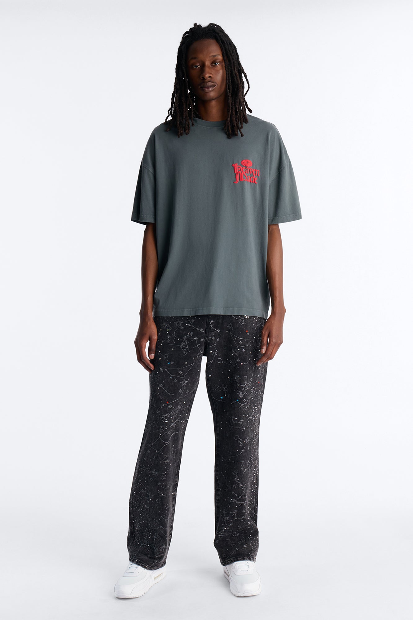 Straight Flare Eclipse Jean - Black Wash