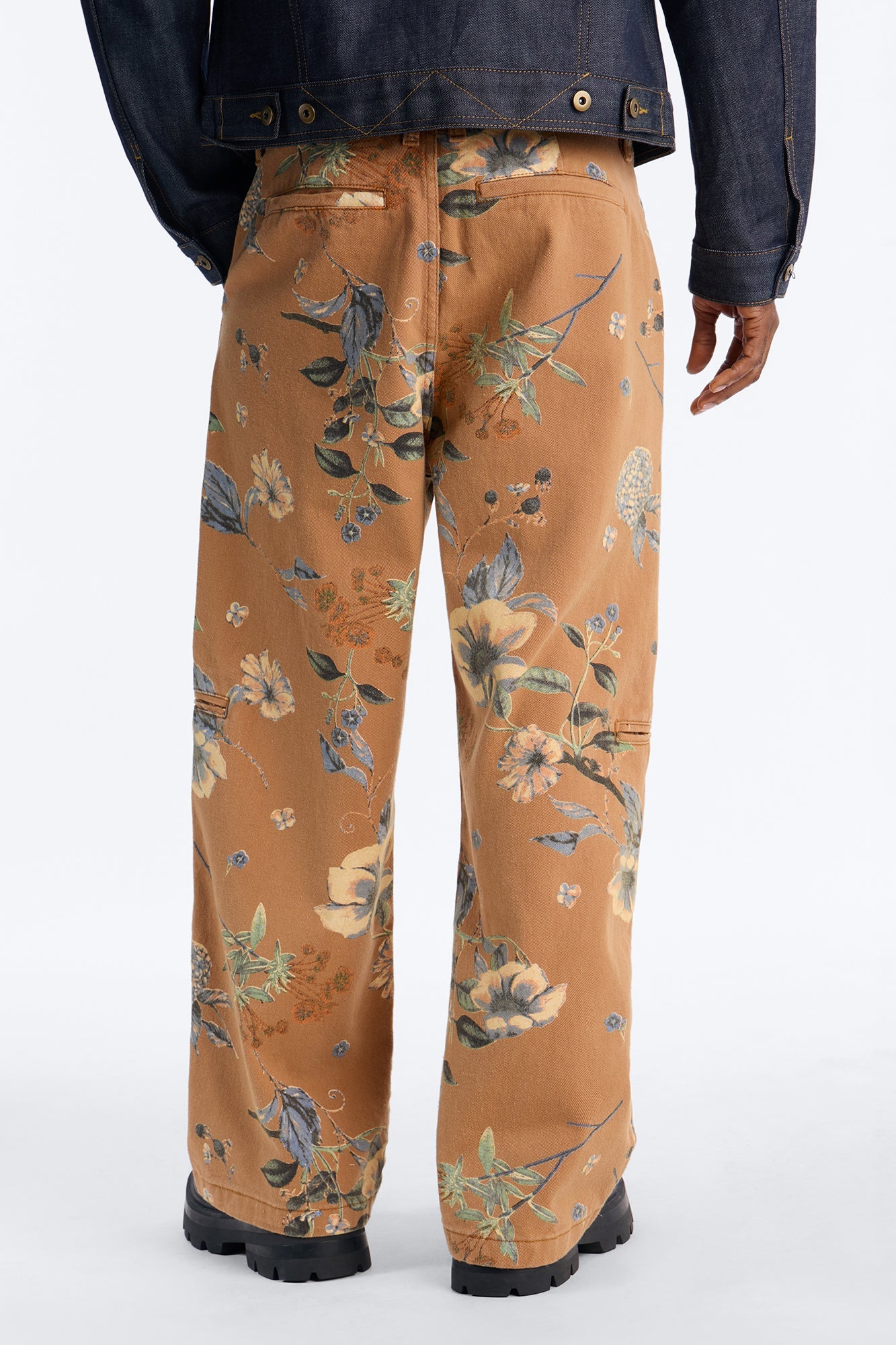 Wide Leg Destiny Flora Pant - Brown
