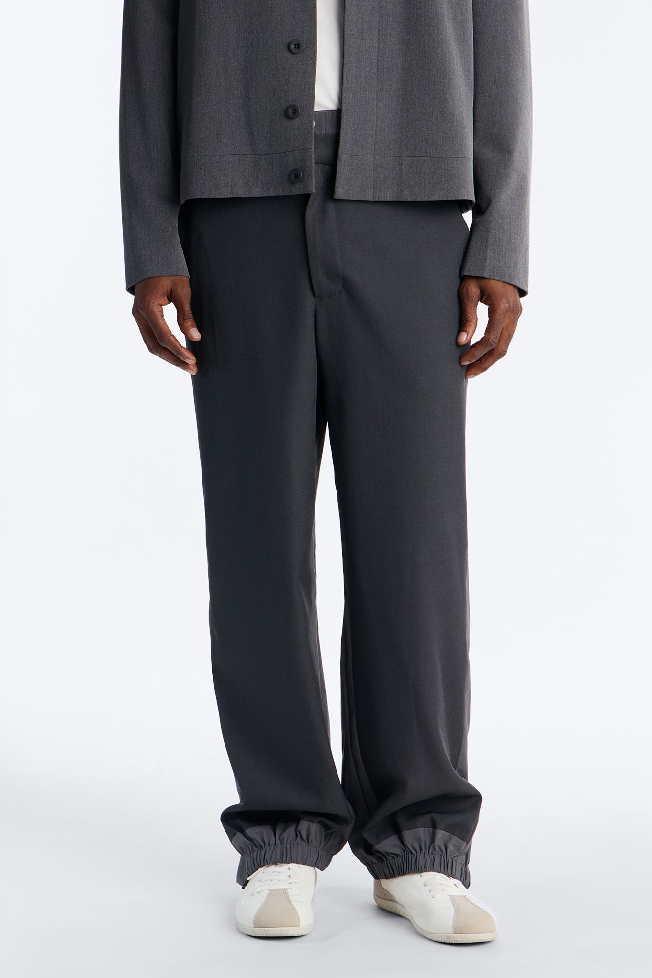 Straight Montalvo Mixed Worlds Trouser - Grey
