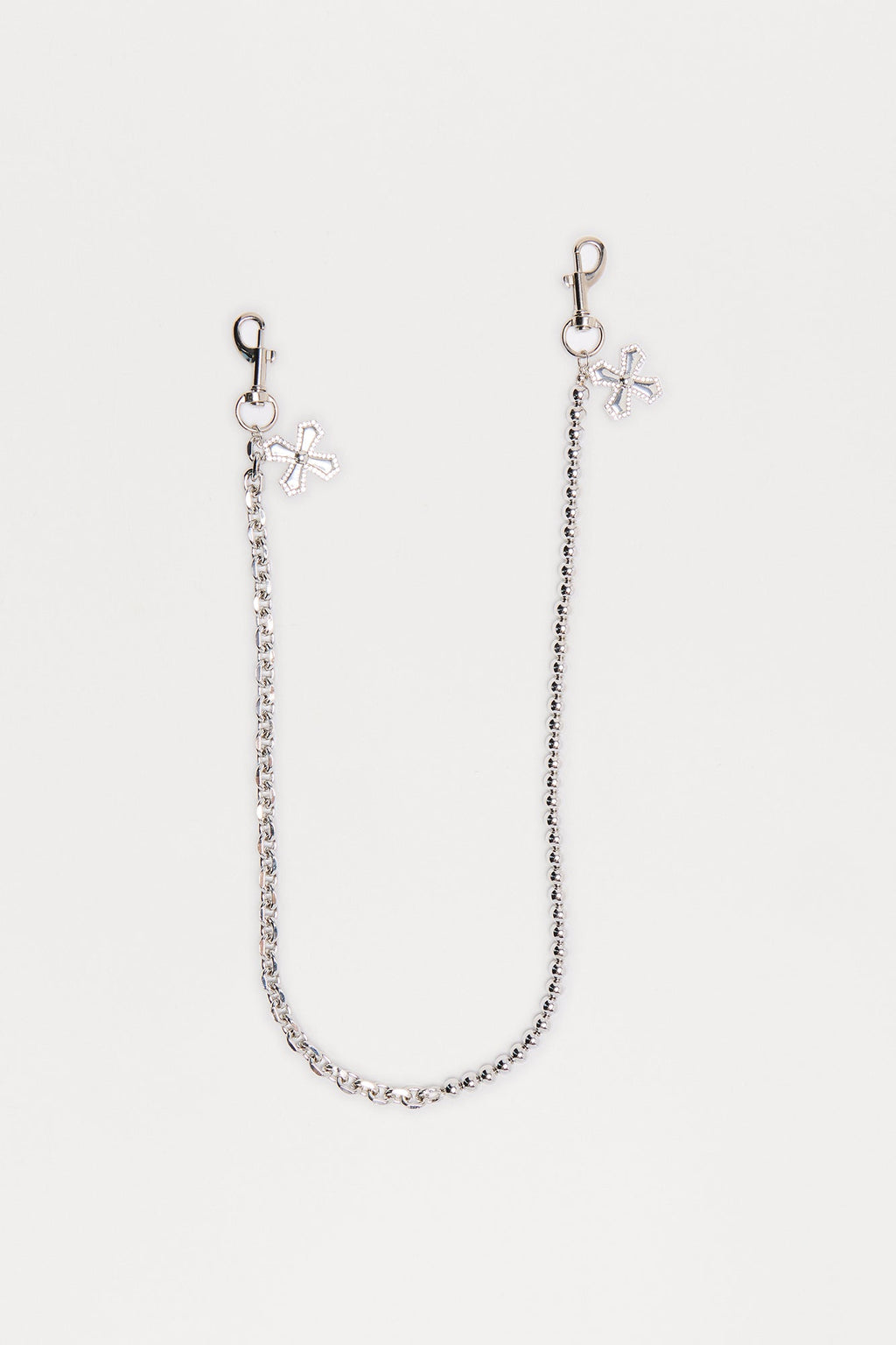 Galileo Cross Link Pant Chain - Silver