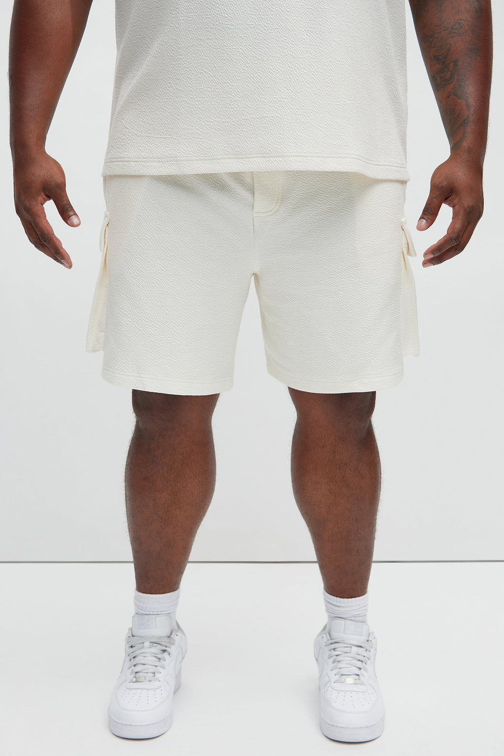 Lewis Relaxed Shorts - Cream