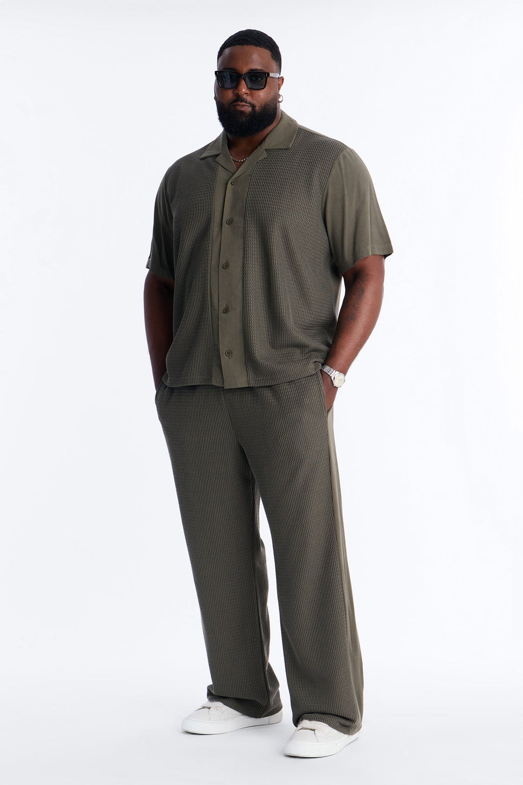 Slim Flare Brookfield Flow Pant - Olive