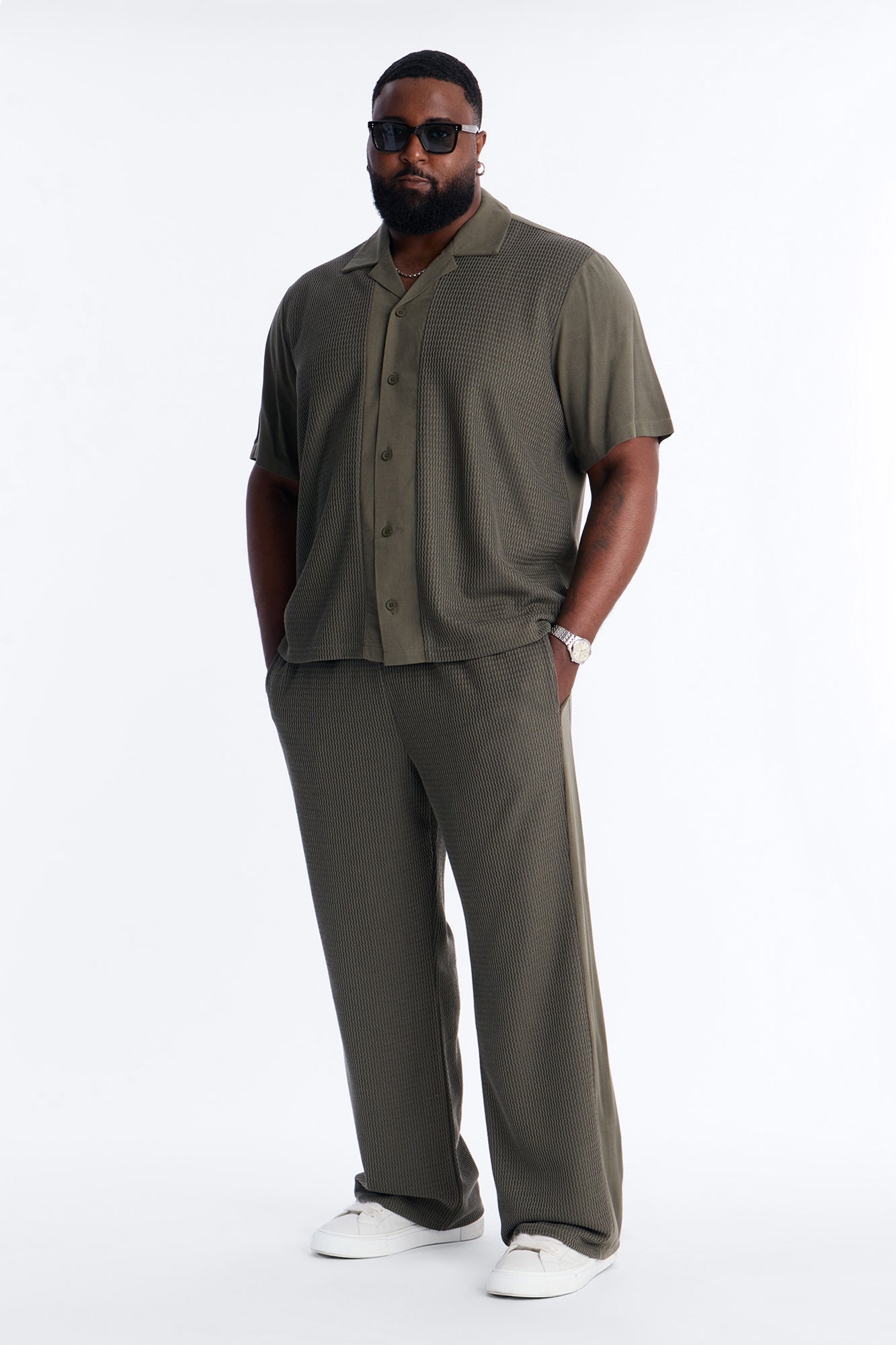 Slim Flare Brookfield Flow Pant - Olive
