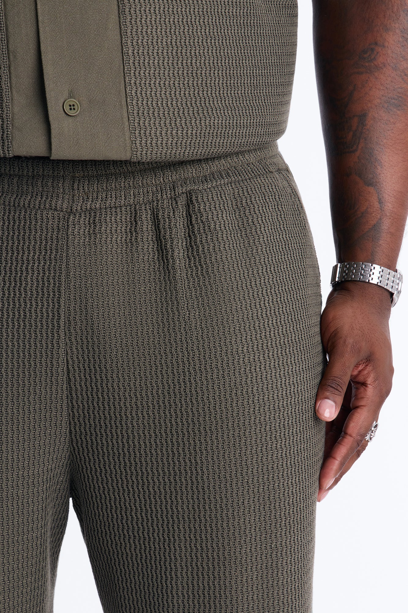 Slim Flare Brookfield Flow Pant - Olive
