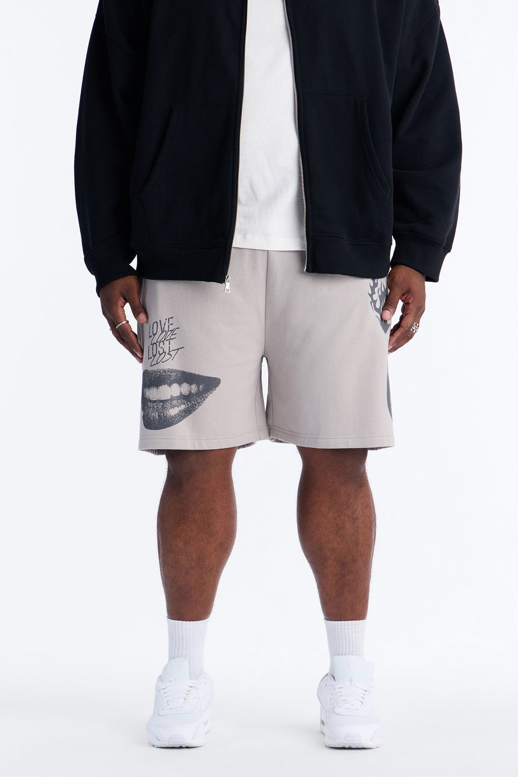NYC College League Sweatshorts - Black