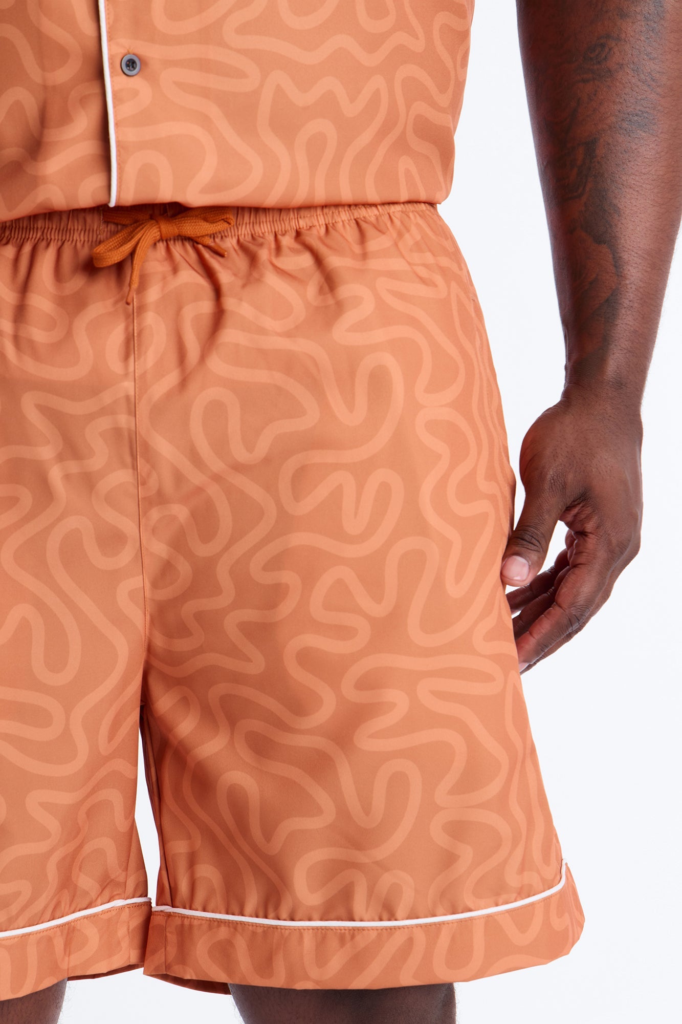 Relaxed Sienna Wave Short - Orange