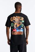 This Way Cookie Crumble Short Sleeve Tee - Black