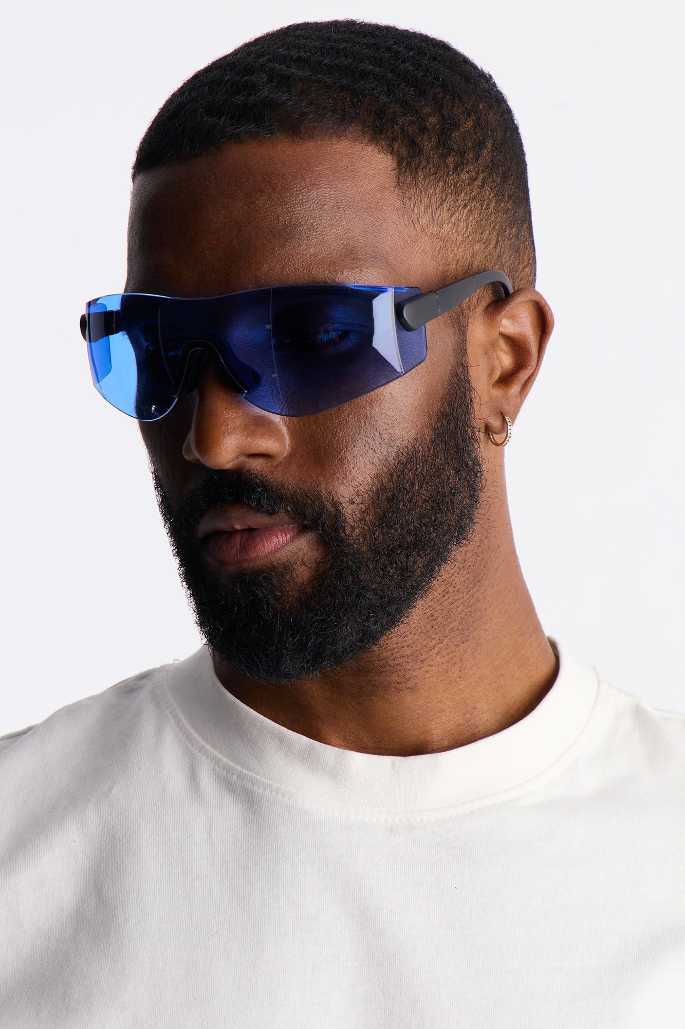 Real Revo Shield Sunglasses - Blue