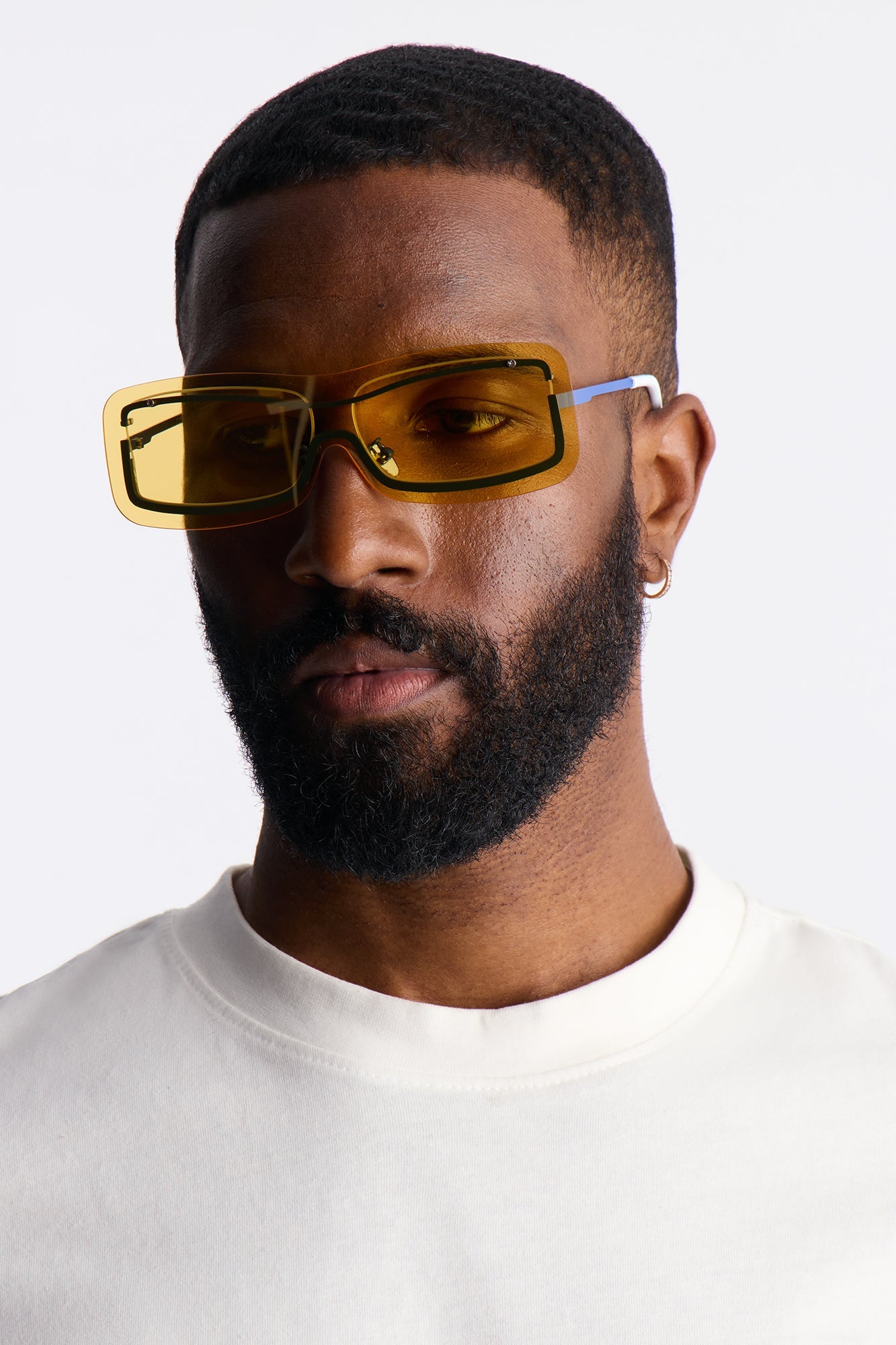Snowy Alps Sunglasses - Yellow