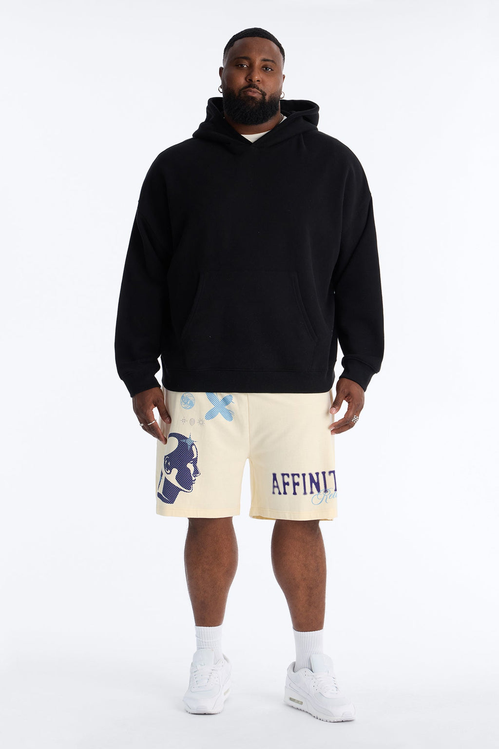 Natural Affinity Sweatshorts - Cream