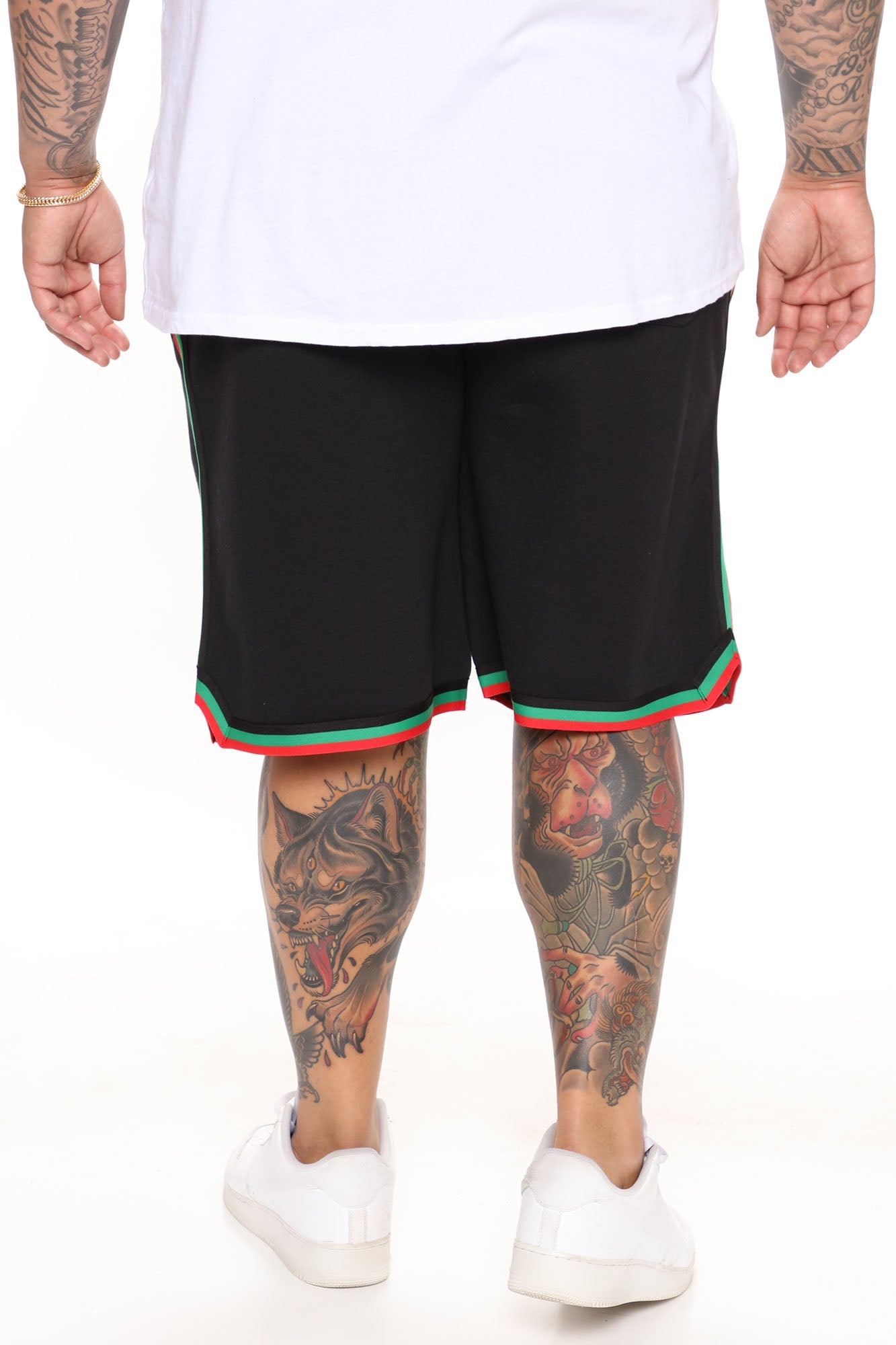 Malcom X Art Shorts - Black
