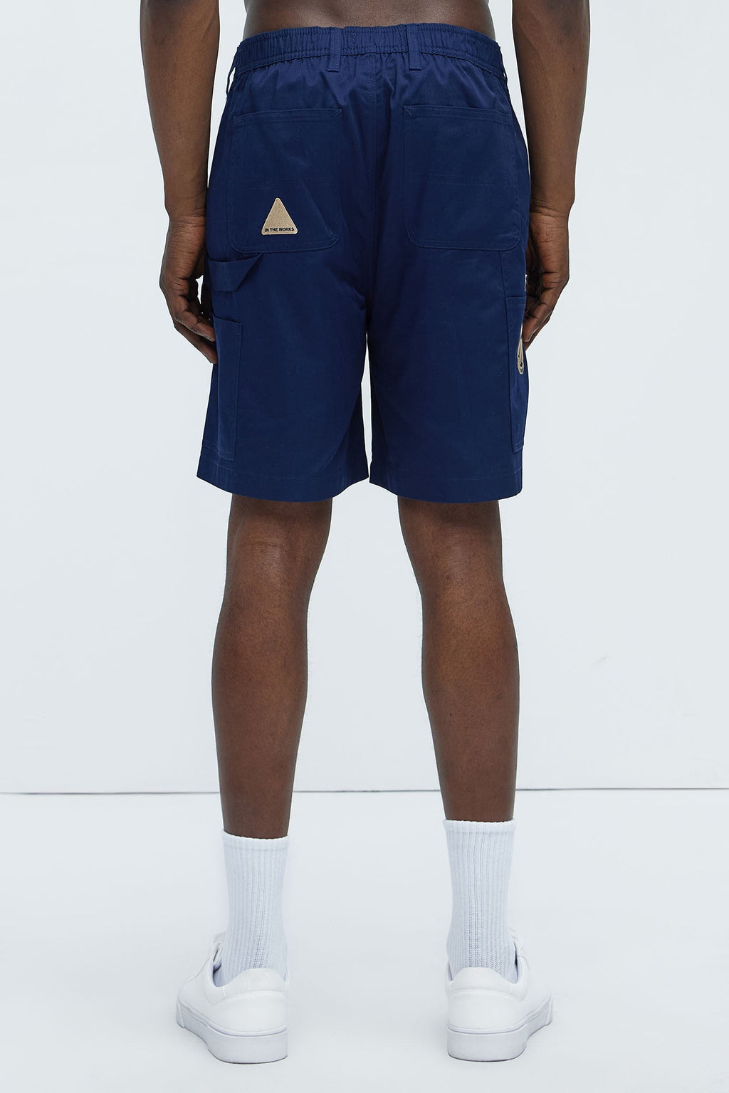 In The Works Relaxed Shorts - Navy