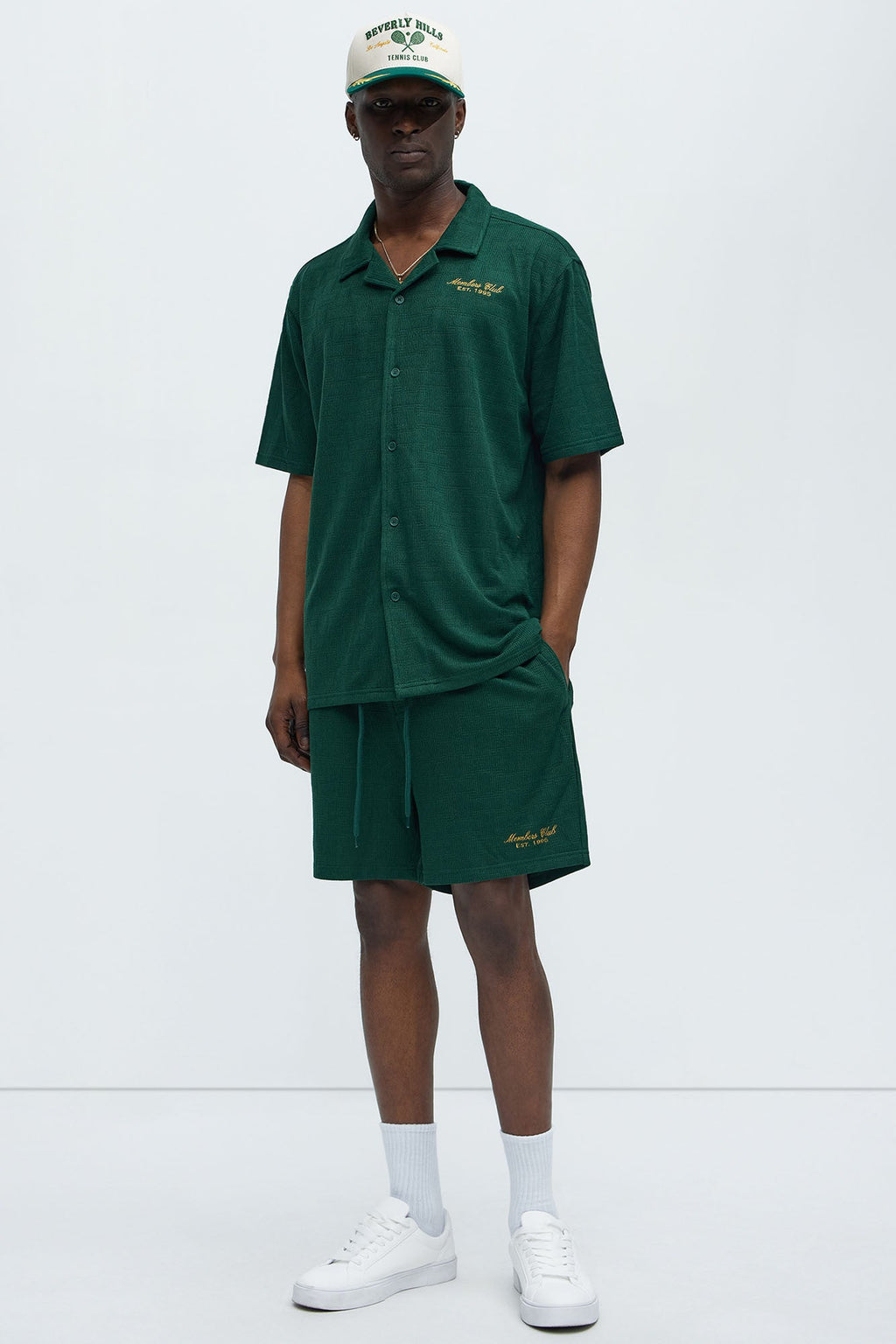 Vintage Relaxed Shorts - Hunter Green
