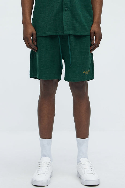 Vintage Relaxed Shorts - Hunter Green