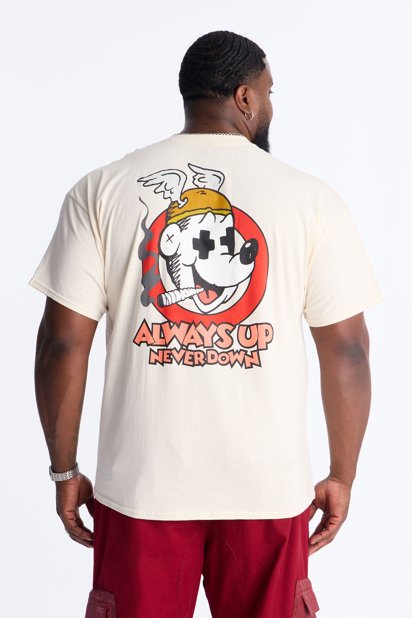 Always Up Short Sleeve Tee - Natural