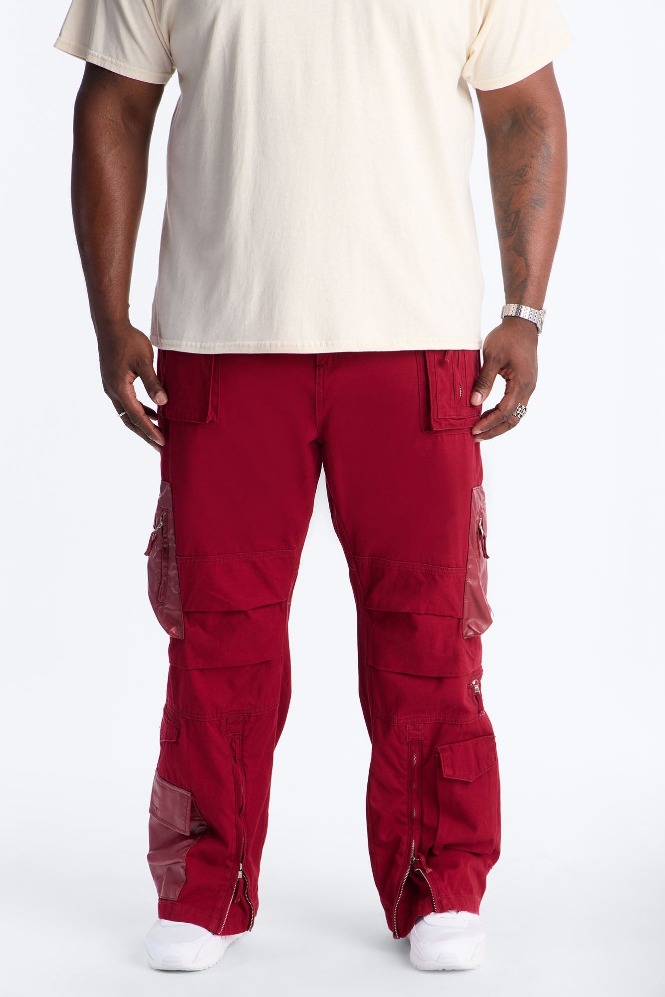 Straight Citadel Expedition Cargo Pant - Red