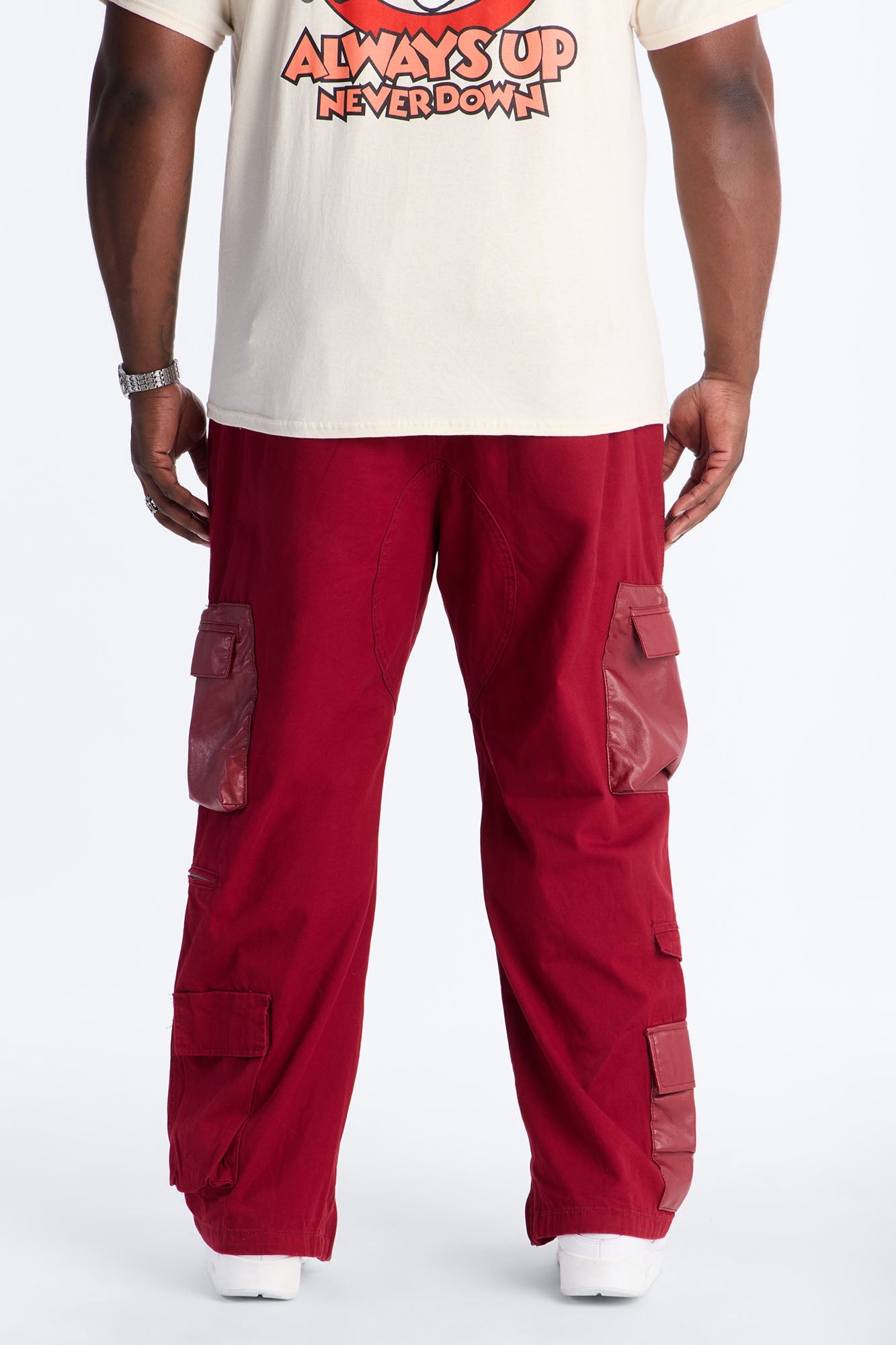 Straight Citadel Expedition Cargo Pant - Red