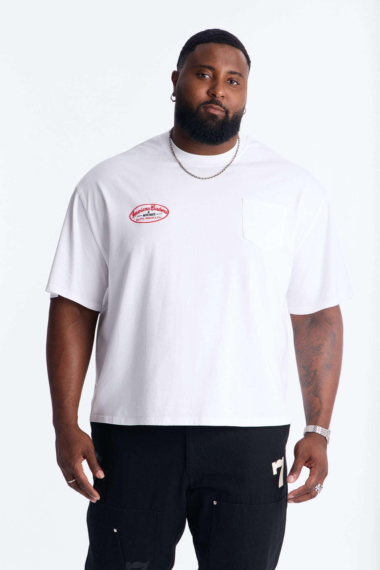 Boxy Gas Station Boxy Tee - White