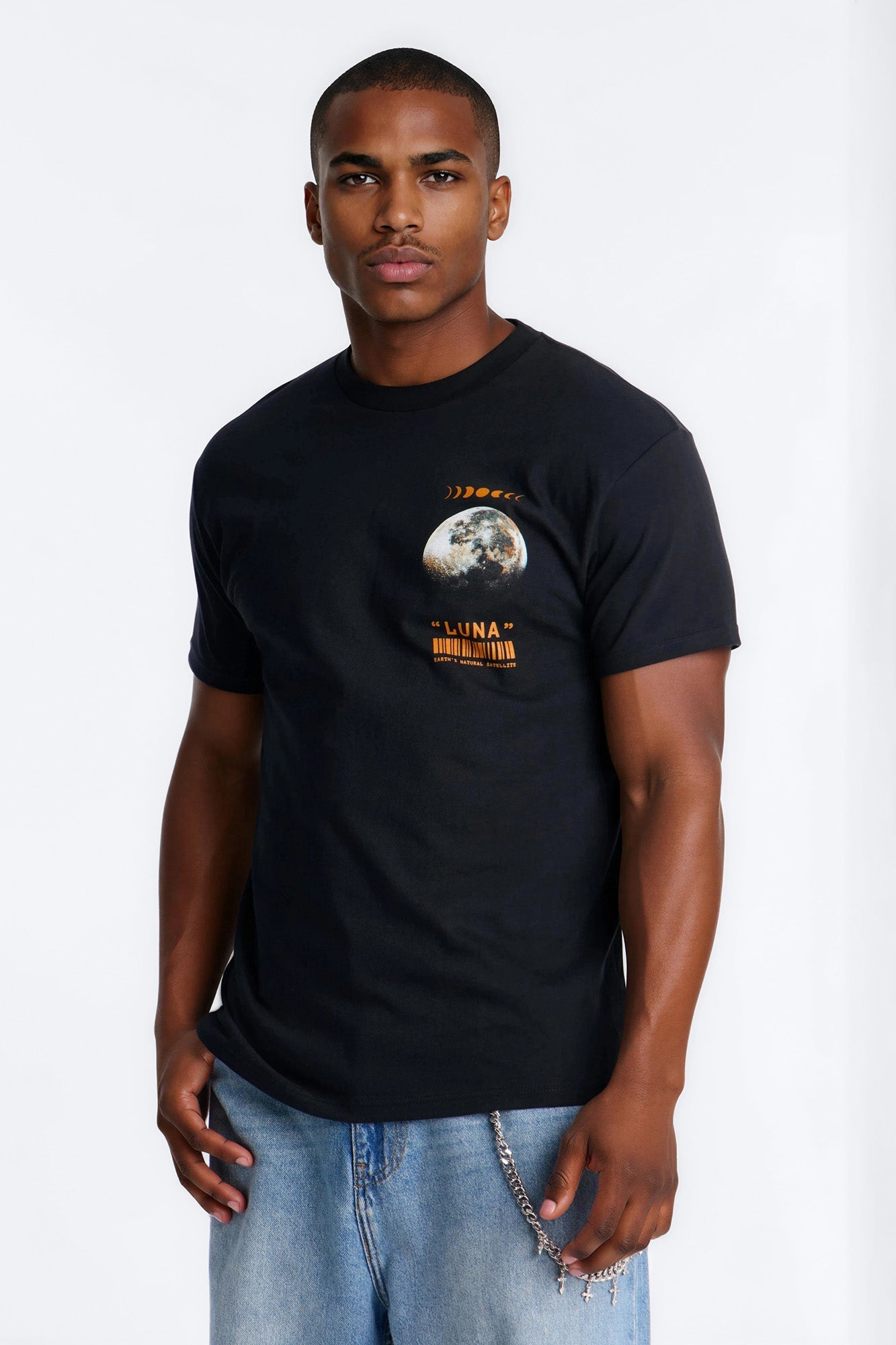 Luna Short Sleeve Tee - Black