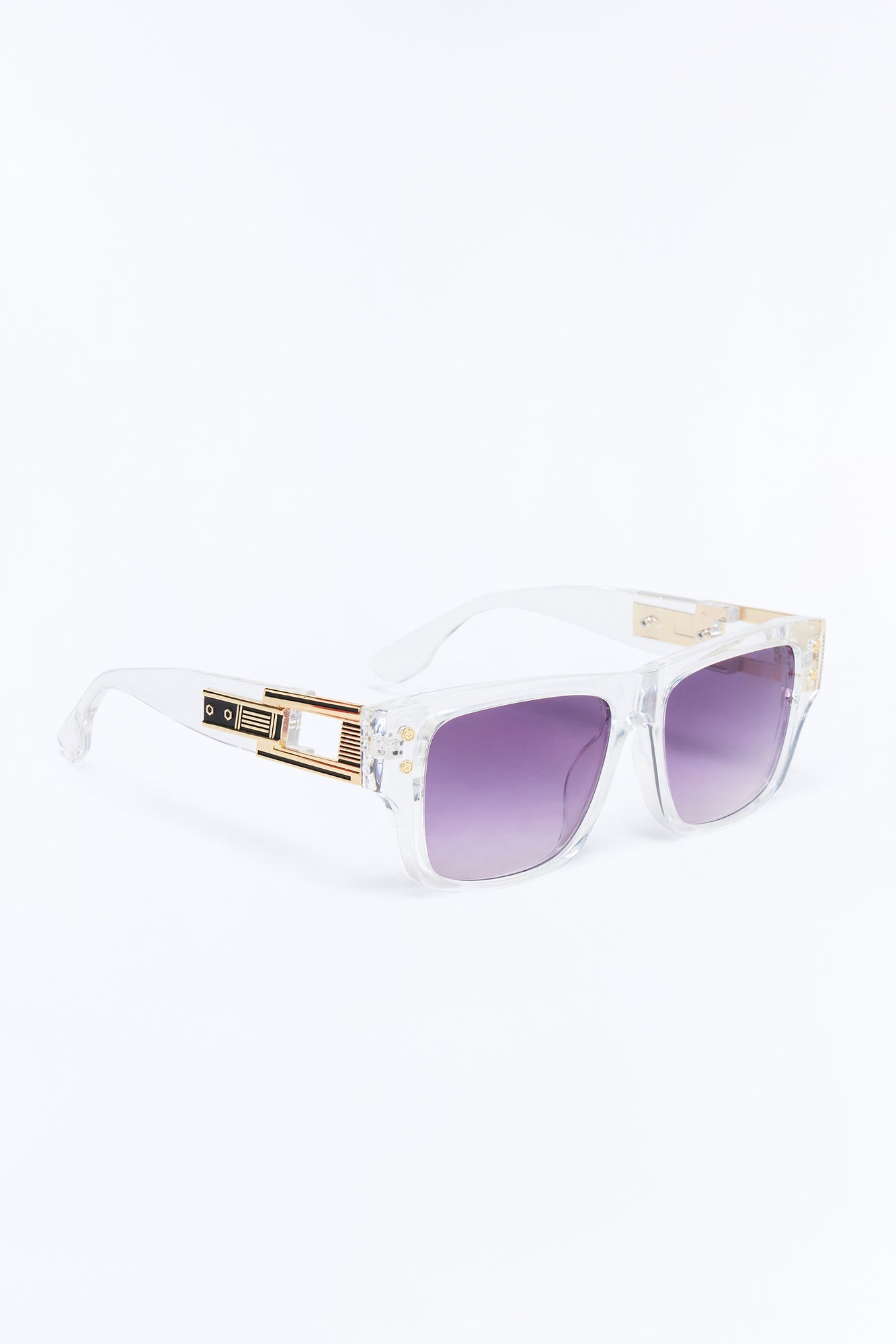 Industrial Insight Square Sunglasses - Clear