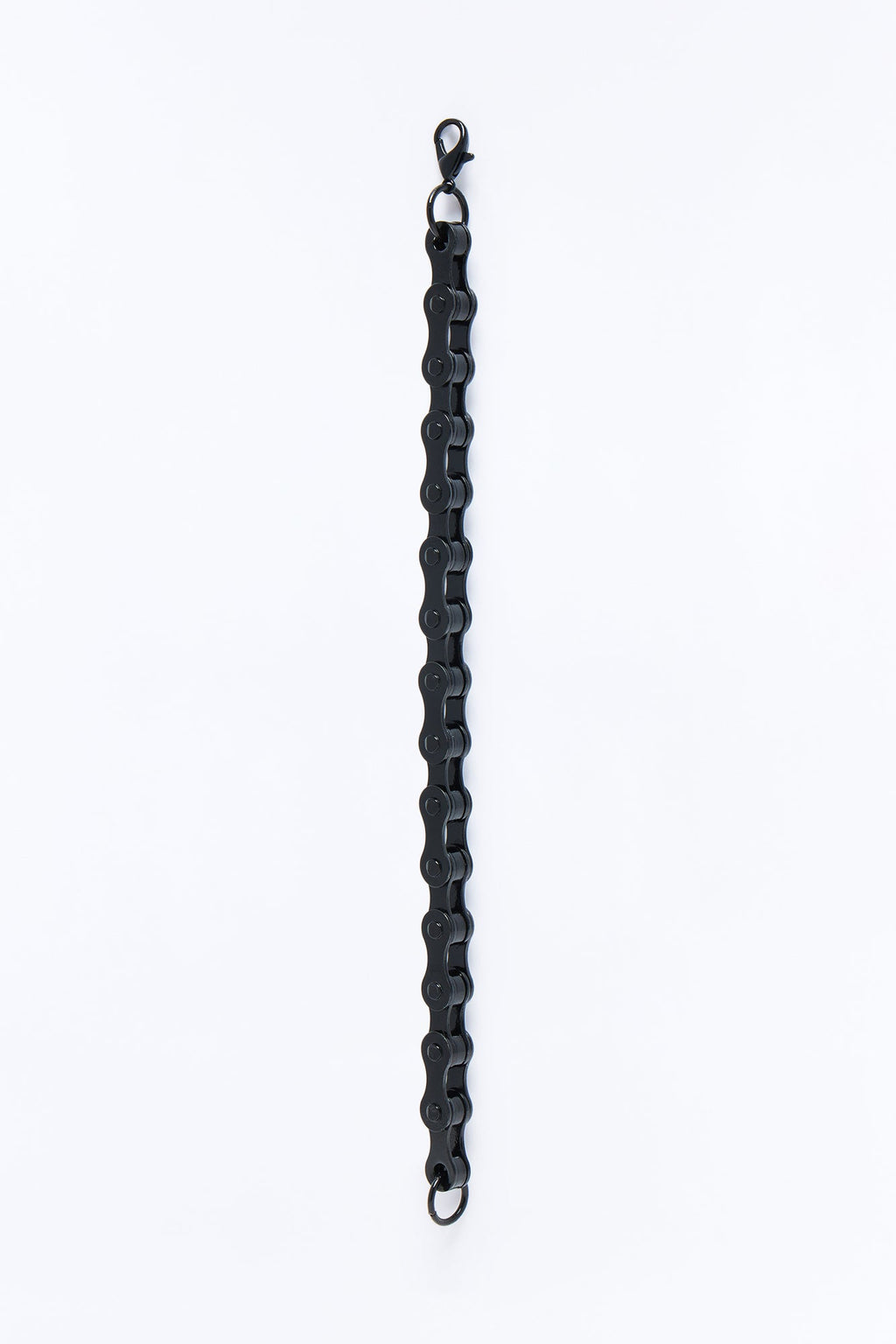 Midnight Ride Bike Chain Link Bracelet - Black