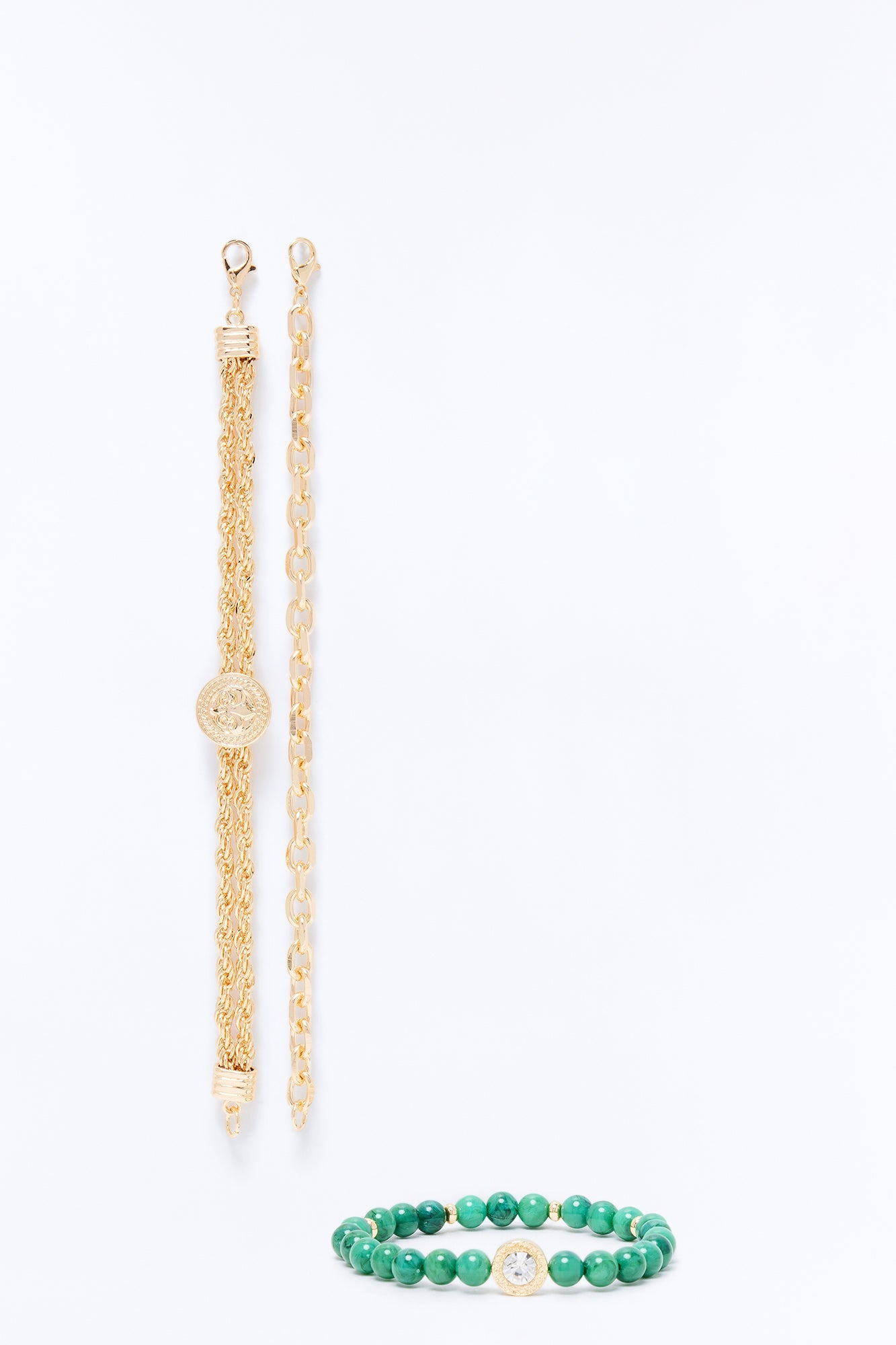 Regal Rendezvous Bracelet Set - Gold