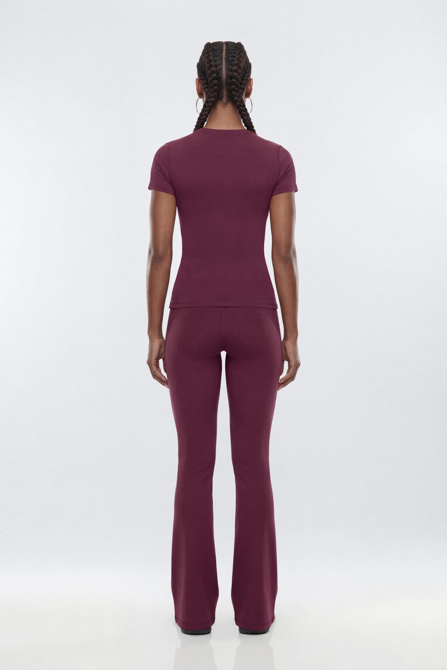 ProStretch™ Short Sleeve Sports Top - Merlot