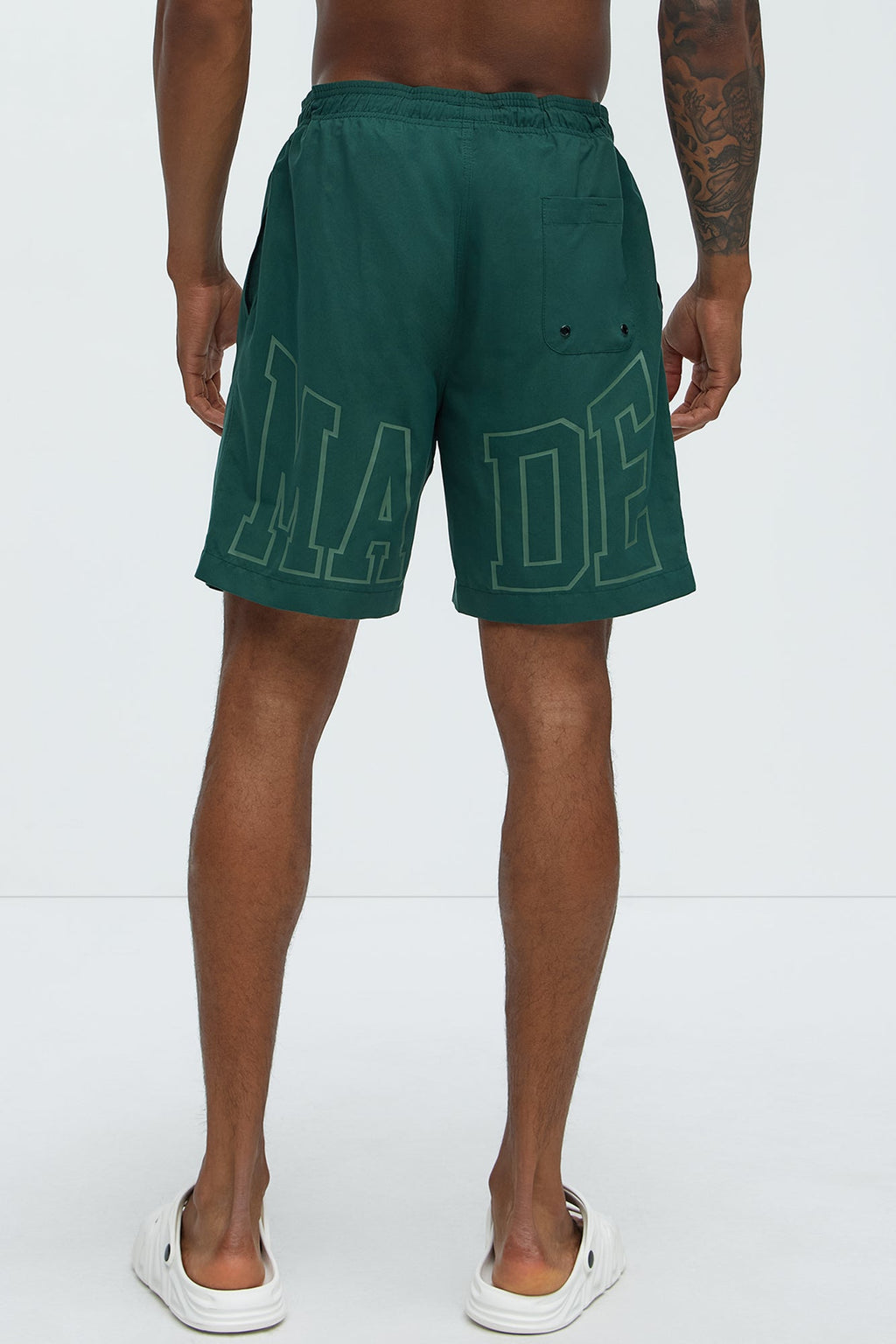 Self Made Swim Classic Trunk - Green