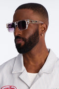 Industrial Insight Square Sunglasses - Clear