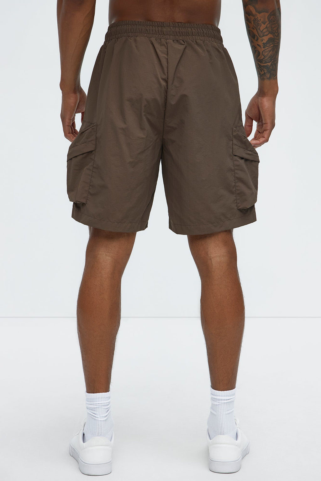 Take A Hike Cargo Shorts - Brown